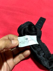 Black Lace Garter Belt – Size S