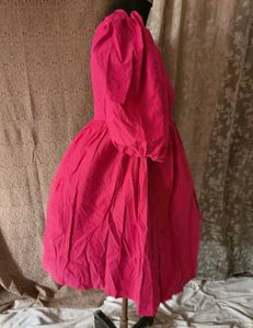 Pink Flared Dress 💗