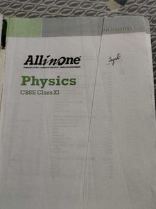Physics CBSE Class XI