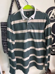 Striped Rugby Shirt - Long Sleeve