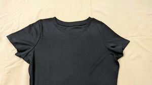 Black Fitted T-Shirt