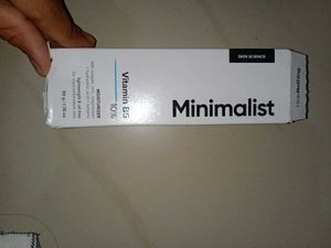 Minimalist moisturiser Vitamin B5