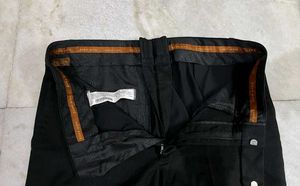 ZARA BLACK SLIM FIT TROUSERS 32