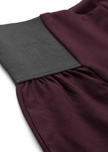 Maroon High Waist Leggings