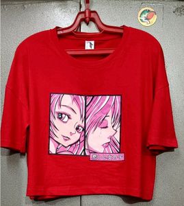 Anime Red Crop Top (New Just Without Tag)