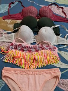 Combo Of  Five  Branded Bra