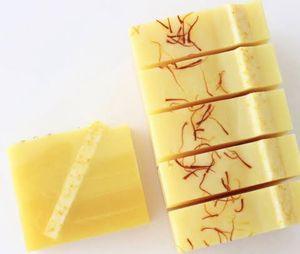 Milk And Saffron Soap 🧼
