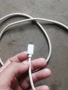 Micro USB Cable Colour White