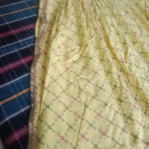 Yellow Nyra Cut Kurta