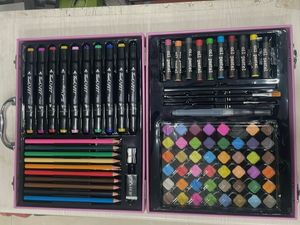 Art Set with Markers, Pastels, and More!