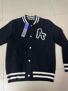 Varsity Cardigan - Black &amp; White