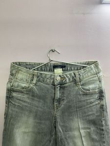 Distressed Denim Jeans