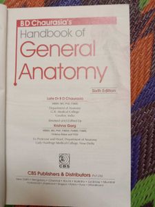 General Anatomy Handbook