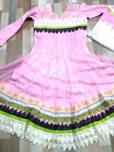 Frock pajama duppatta