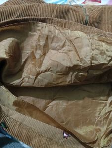 Brown Corduroy Skirt