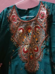 Elegant Green Kurta Set