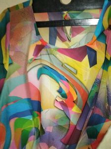 Colorful Abstract Top