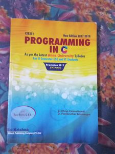 Textbooks (Programming In C)