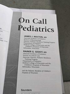 Pediatrics On Call - 3rd Edition