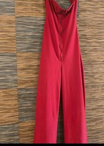 Red Jump Suit