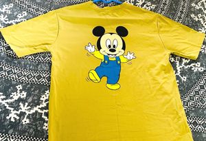 Yellow Mickey Mouse Tee