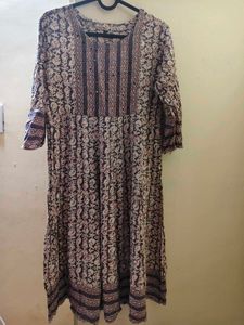 Floral Print Kurta
