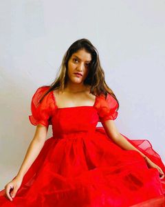 Red Cloud dress