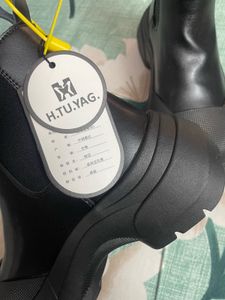 Black Leather Chelsea Boots