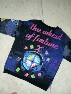 Lucky Charm Zodiac Print Sweatshirt