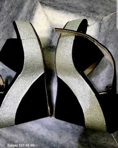 Sling Purse+heels Black