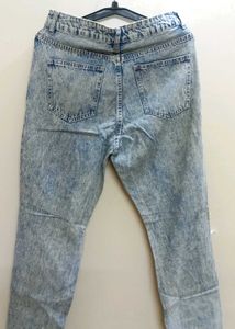 Distressed Denim Jeans