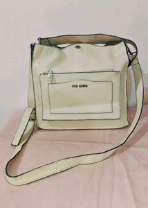 Steve Madden Ivory Crossbody Bag