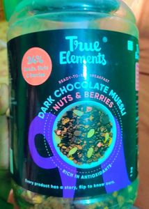 True Elements Dark Chocolate musli