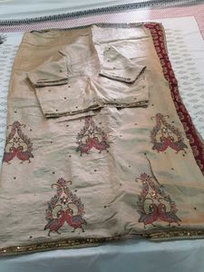 Half Saree Type Pure Banaras