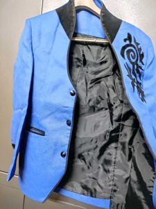 Boys&#39; Blazer With Silk Shirt