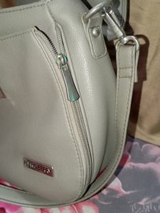 Grey Chic College Trendy Classy Sling Bag