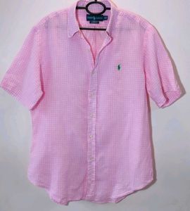 Pink Checked Shirt