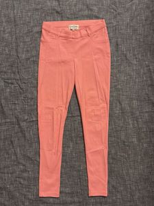 Coral Slim Fit Pants