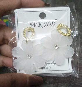 Floral Drop Earrings