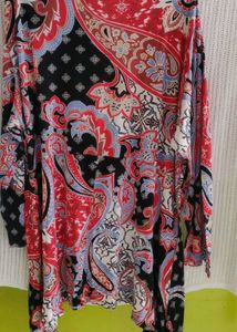 Paisley Print Top
