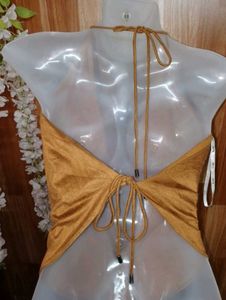 Beautiful Leather Top