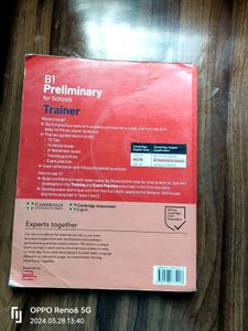 Cambridge English B1 Preliminary Trainer
