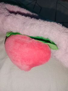 New Miniso Purple Peach Soft Headband