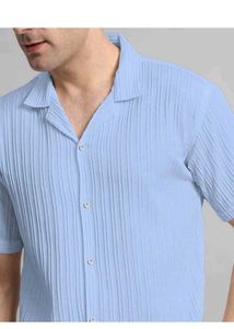 Popcorn Men Shirt Textured