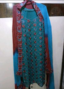 Beautiful Salwar Suit Set With Dupatta