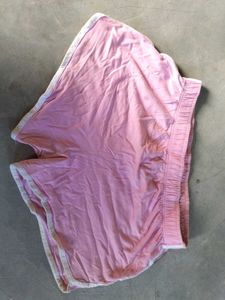 Pink Casual Shorts