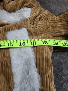 Corduroy &amp; Faux Fur Jacket