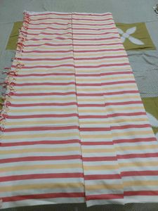 Bhagalpuri Dull Silk Chadar Striped Combo