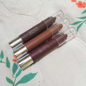 Mars Nude Creamy & Pigmented Lipstick Set Of 3