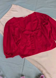 Dark Pink Top